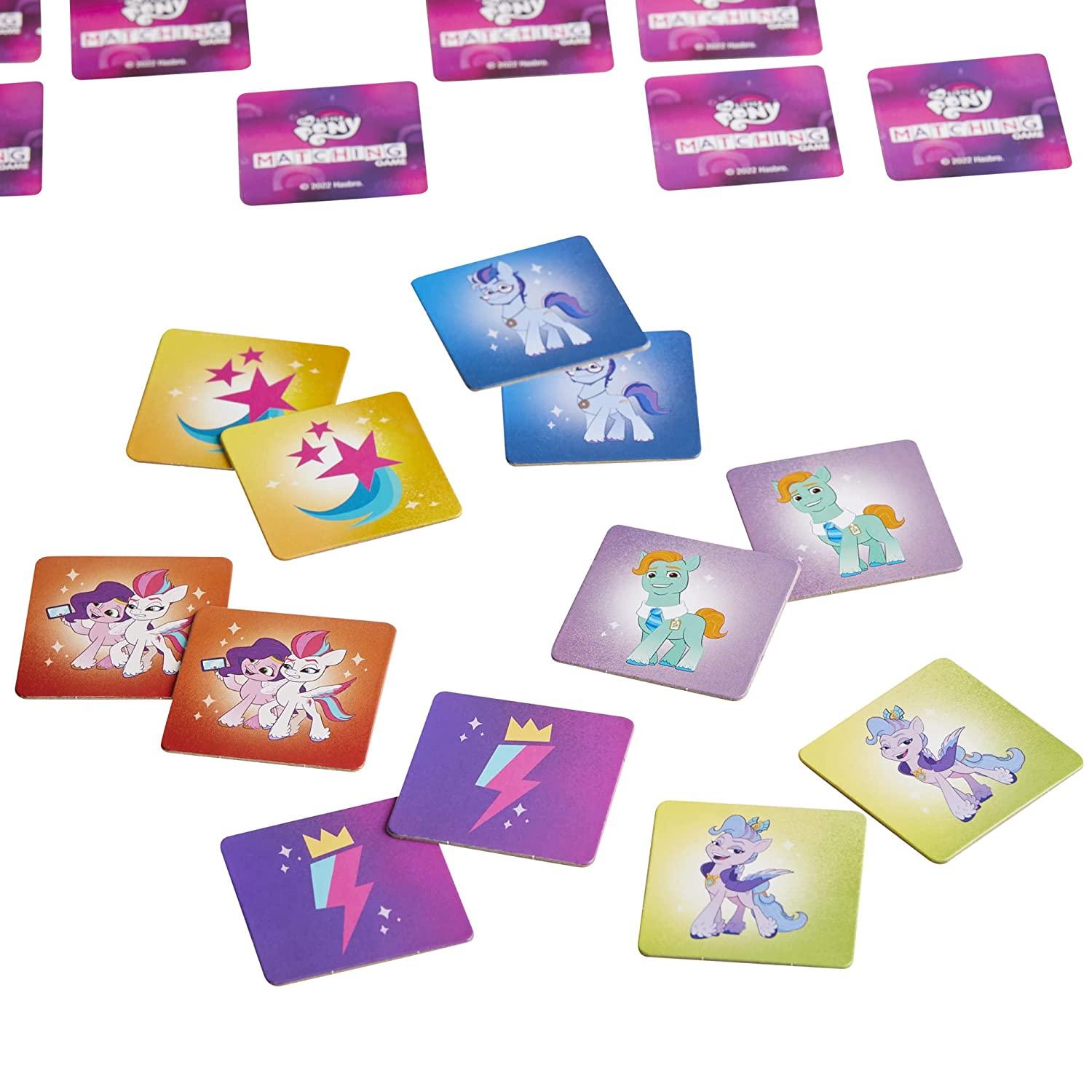 Mlp Memory Game Buy Hasbro Gaming My Little Pony Matching Game for Kids Ages 3 and Up ...