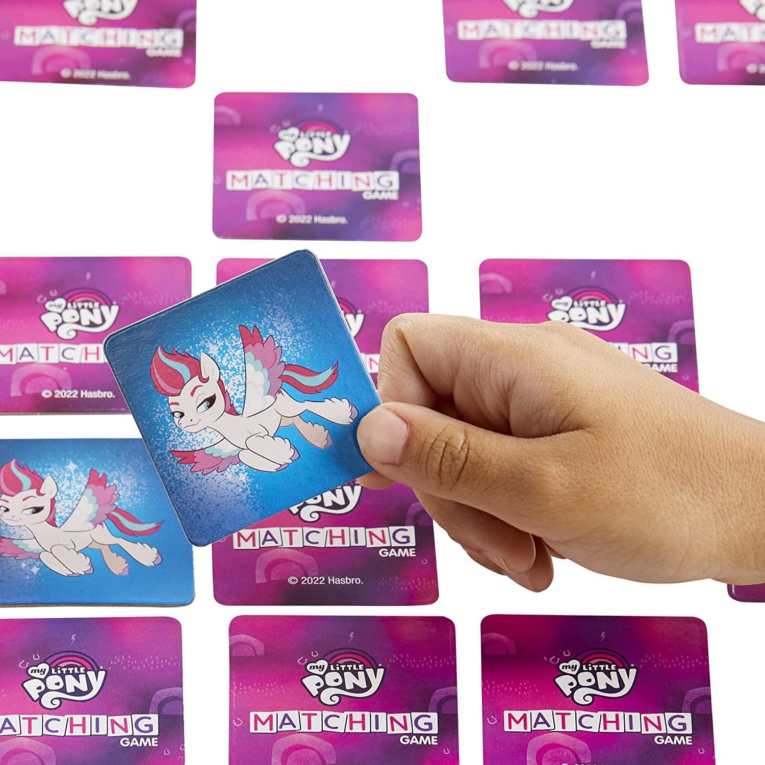 Mlp Memory Game Buy Hasbro Gaming My Little Pony Matching Game for Kids Ages 3 and Up ...