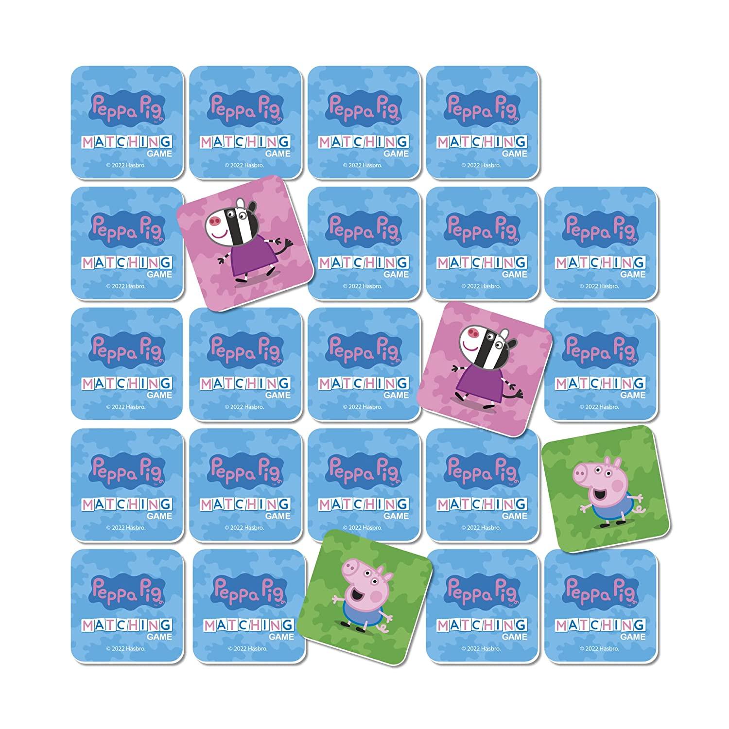 Hasbro Gaming Peppa Pig Matching Game for Kids Ages 3 and Up - FunCorp India