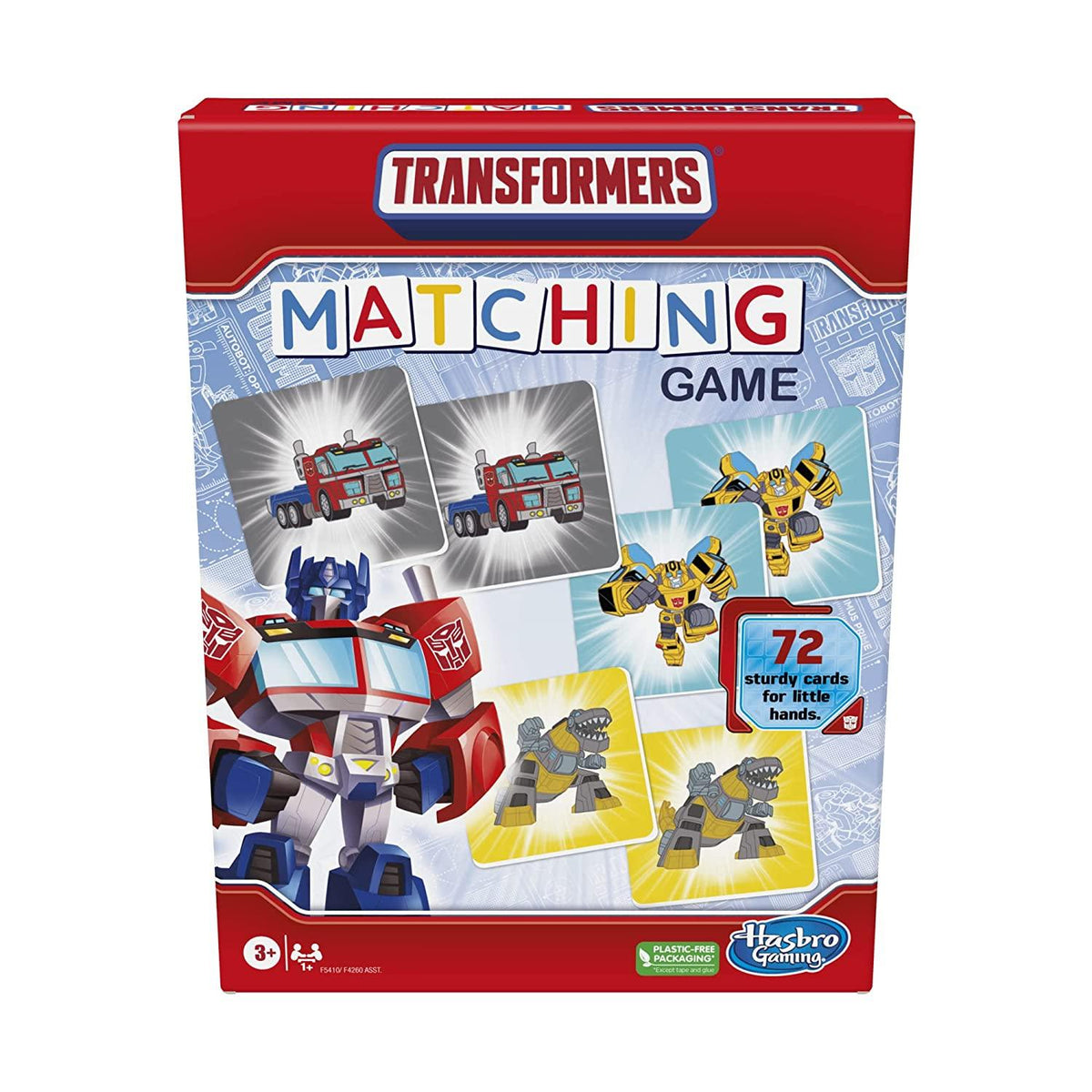 Hasbro Gaming Transformers Matching Game for Kids Ages 3 and Up - FunCorp India