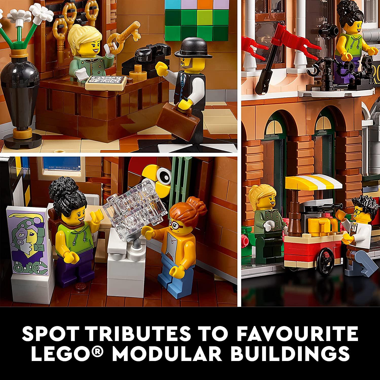 LEGO Boutique Hotel Building Kit for Adults - FunCorp India
