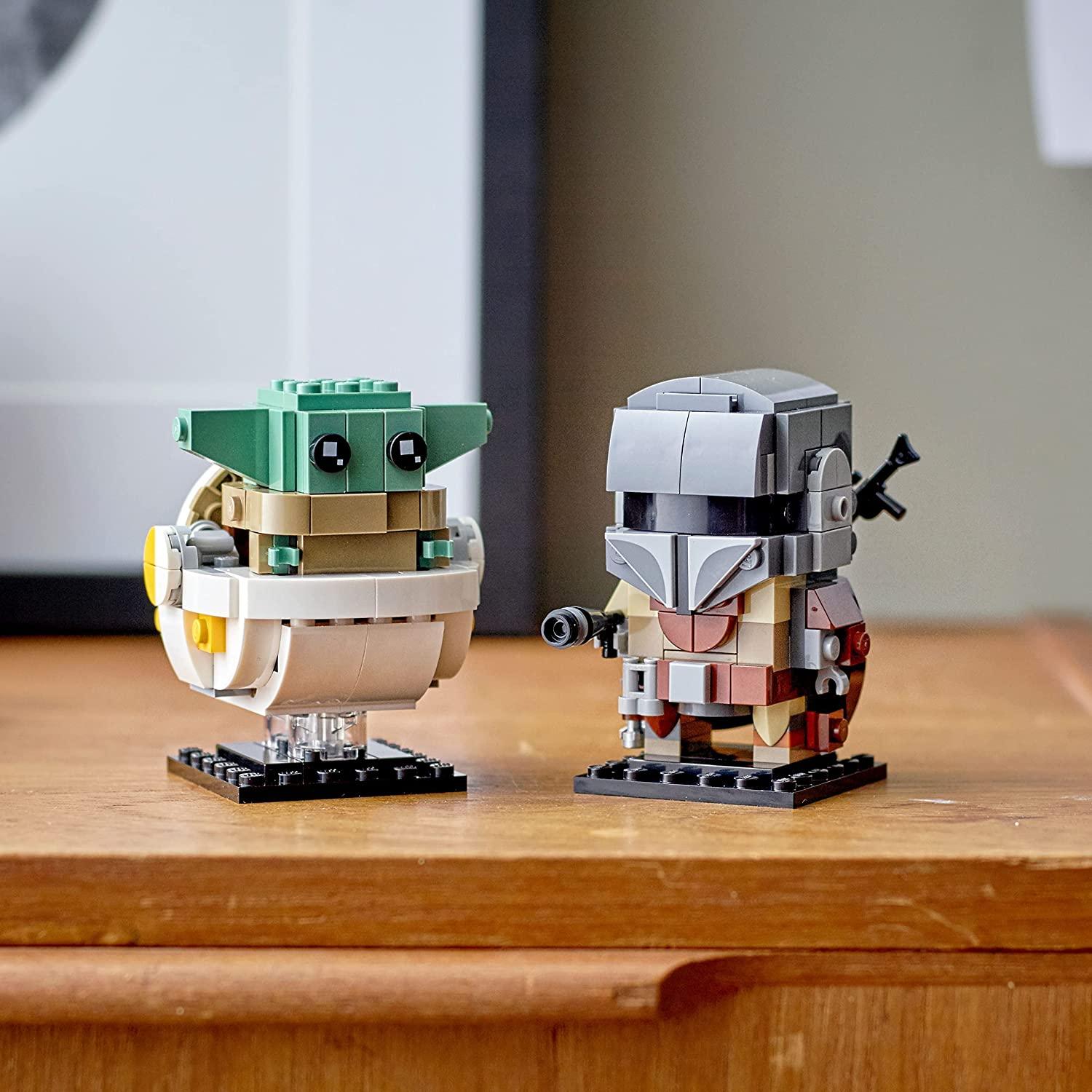 LEGO BrickHeadz Star Wars The Mandalorian & The Child Building Kit for Ages 10+ - FunCorp India