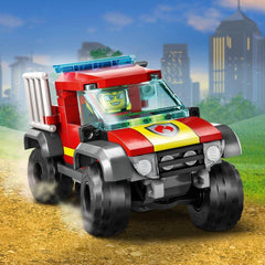 LEGO City 4x4 Fire Engine Rescue Building Kit For Ages 5+