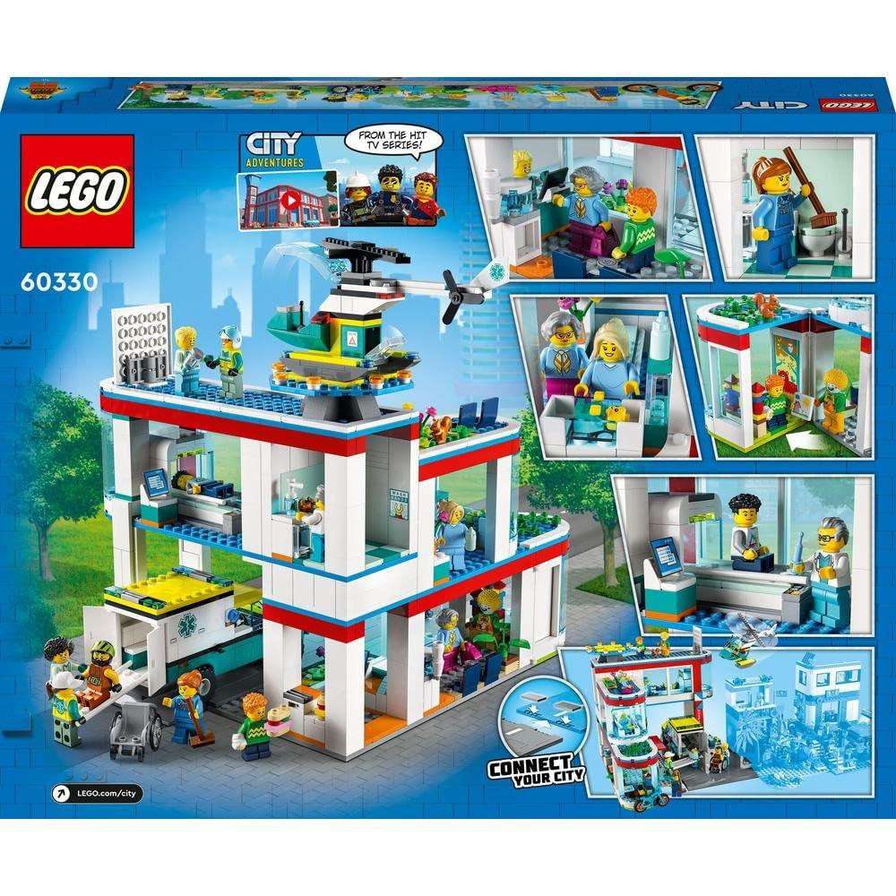 LEGO City Hospital Building Kit for Ages 7+ - FunCorp India