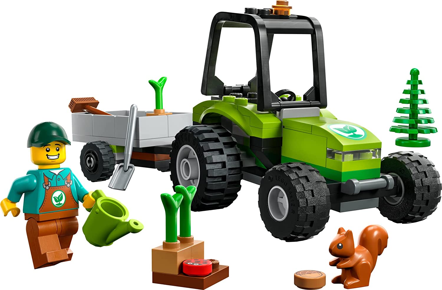 LEGO City Park Tractor Building Kit For Ages 5+