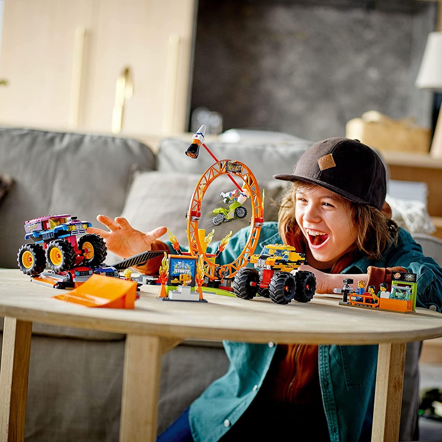 LEGO City Stunt Show Arena Building Kit for Ages 6+ - FunCorp India