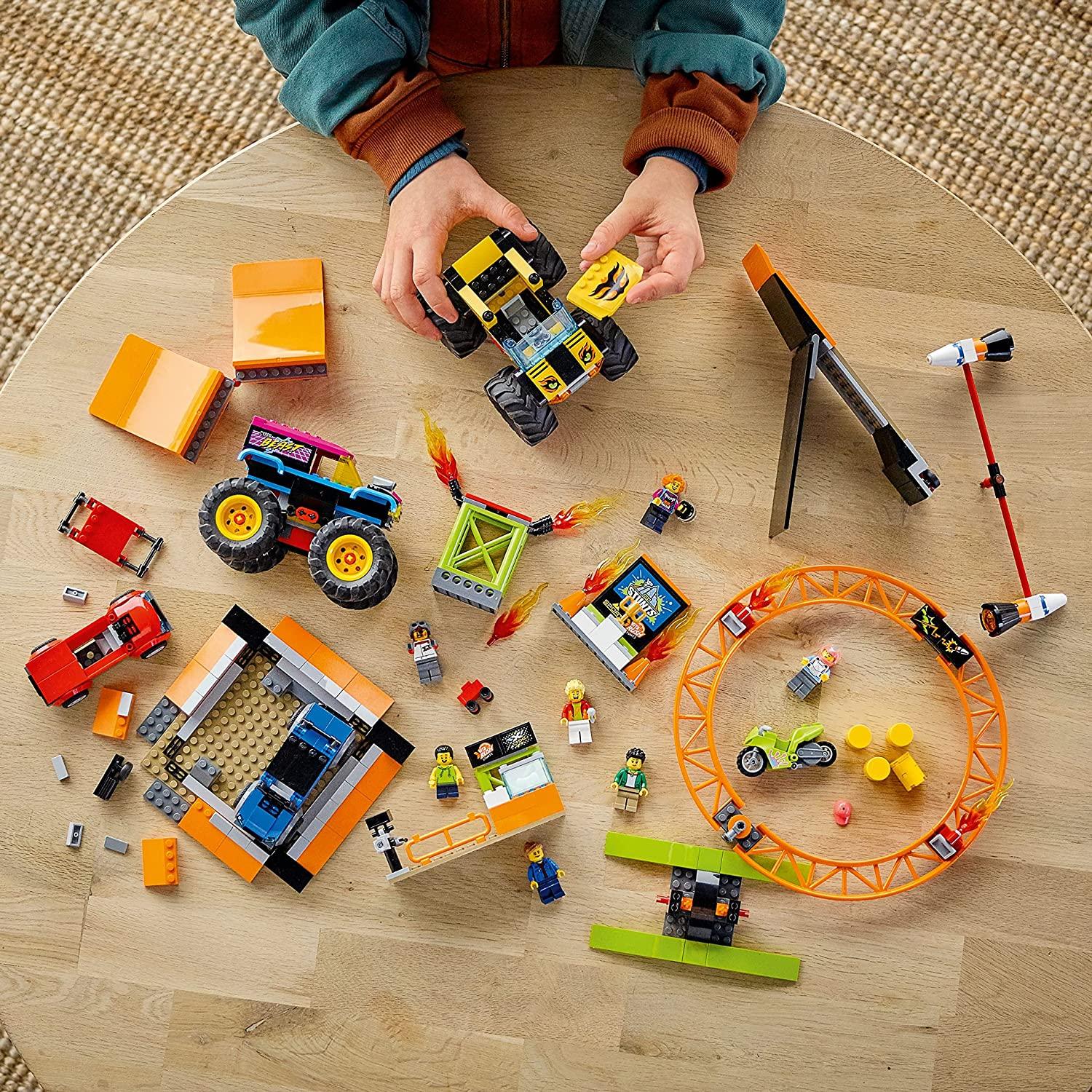 LEGO City Stunt Show Arena Building Kit for Ages 6+ - FunCorp India