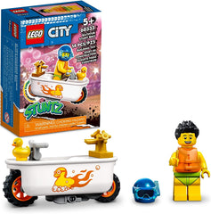 LEGO City Stuntz Bathtub Stunt Bike Building Kit For Ages 5+