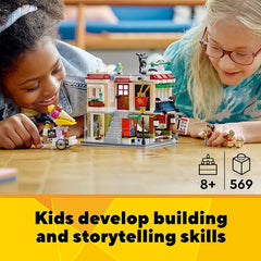 LEGO Creator 3in1 Downtown Noodle Shop Building Kit for Ages 8+ - FunCorp India