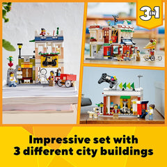 LEGO Creator 3in1 Downtown Noodle Shop Building Kit for Ages 8+ - FunCorp India