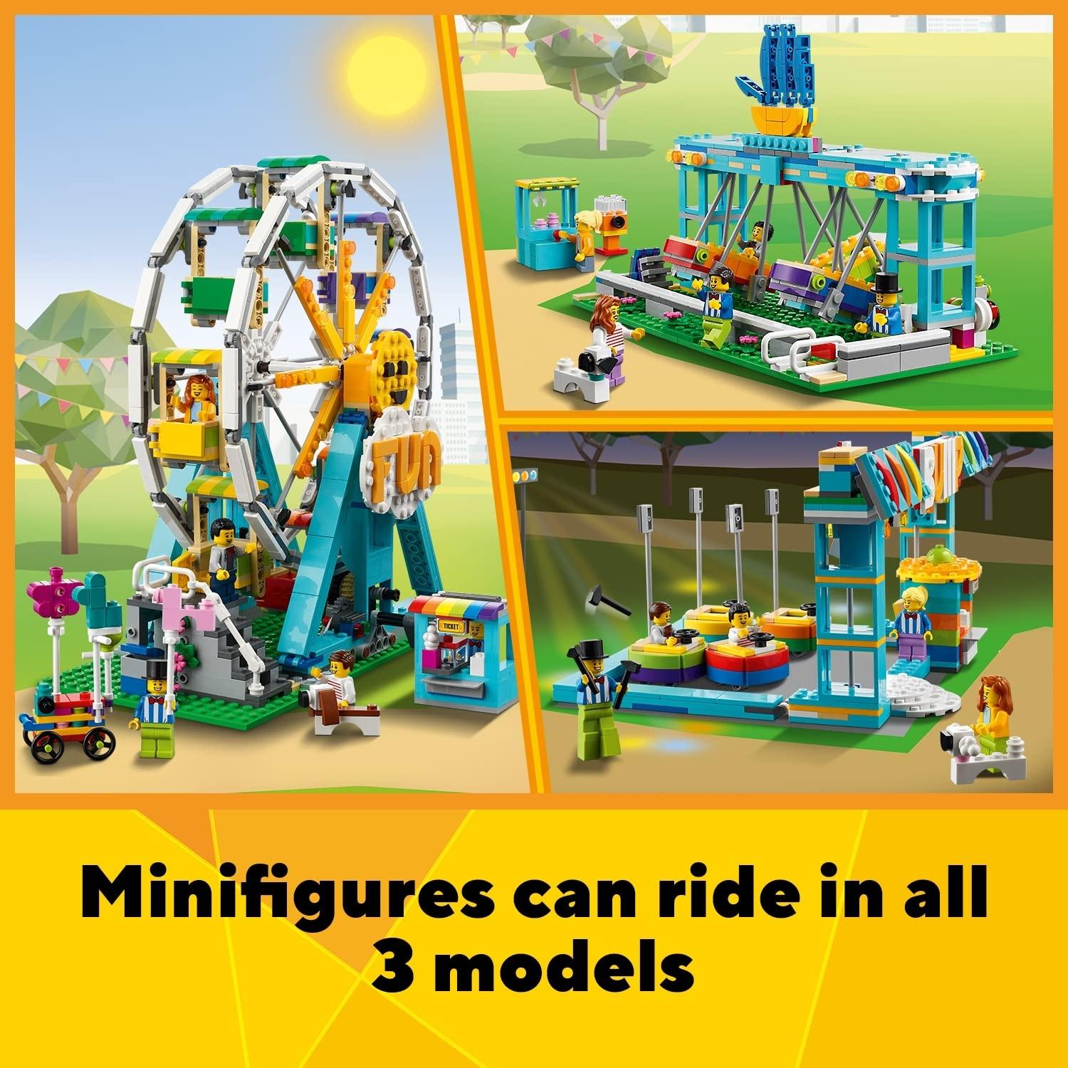 Buy LEGO Creator 3in1 Ferris Wheel Building Kit for Ages 9+ Online