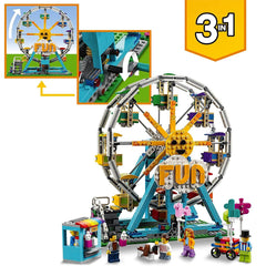LEGO Creator 3in1 Ferris Wheel Building Kit for Ages 9+ - FunCorp India