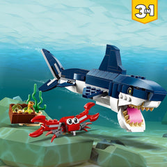 LEGO Creator 3in1 Deep Sea Creatures Building Kit For Ages 7+