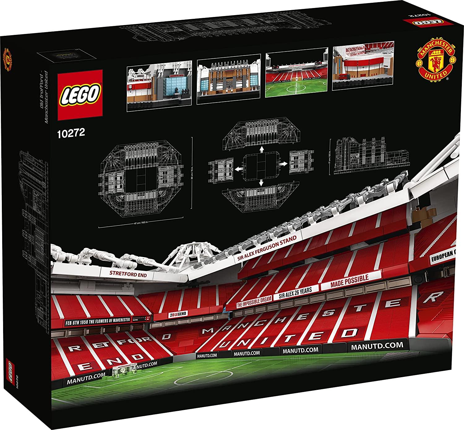 LEGO Creator Expert Old Trafford - Manchester United Building Kit for Ages 16+ - FunCorp India