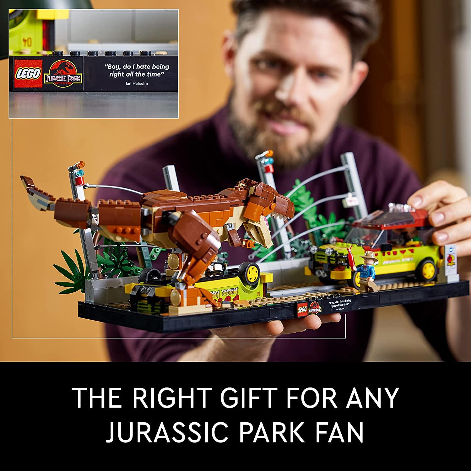 LEGO Jurassic Park T. rex Breakout Building Kit for Ages 16+ - FunCorp India