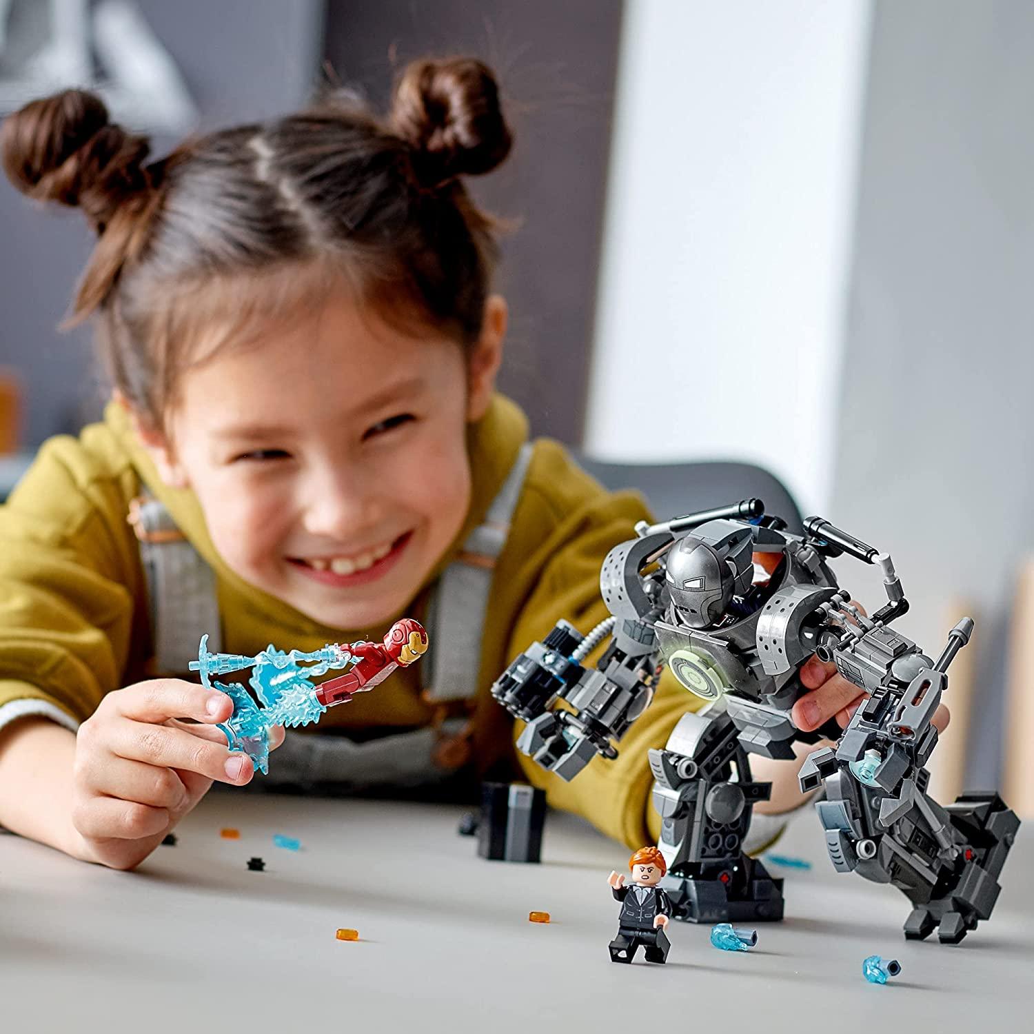 LEGO Marvel Iron Man -Iron Monger Mayhem Collectible Building Kit for Ages 9+ - FunCorp India