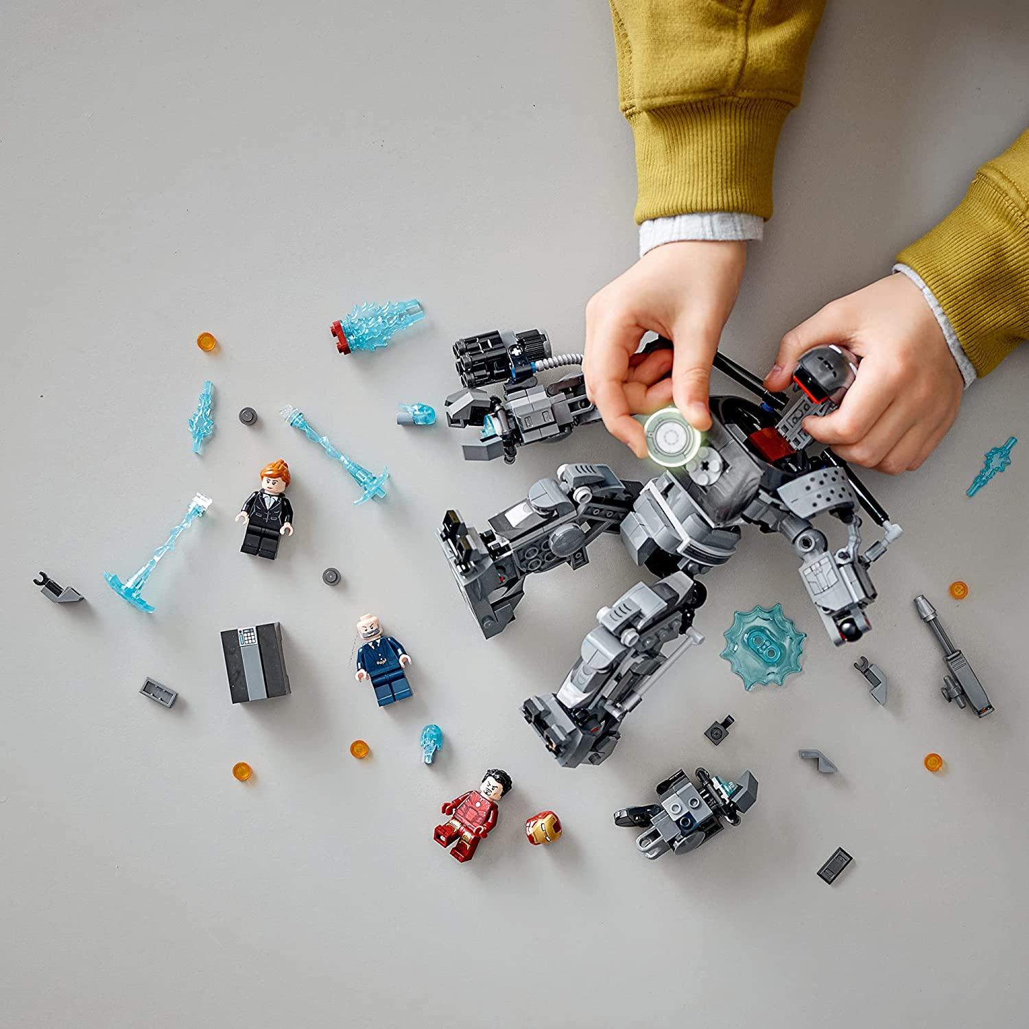 LEGO Marvel Iron Man -Iron Monger Mayhem Collectible Building Kit for Ages 9+ - FunCorp India