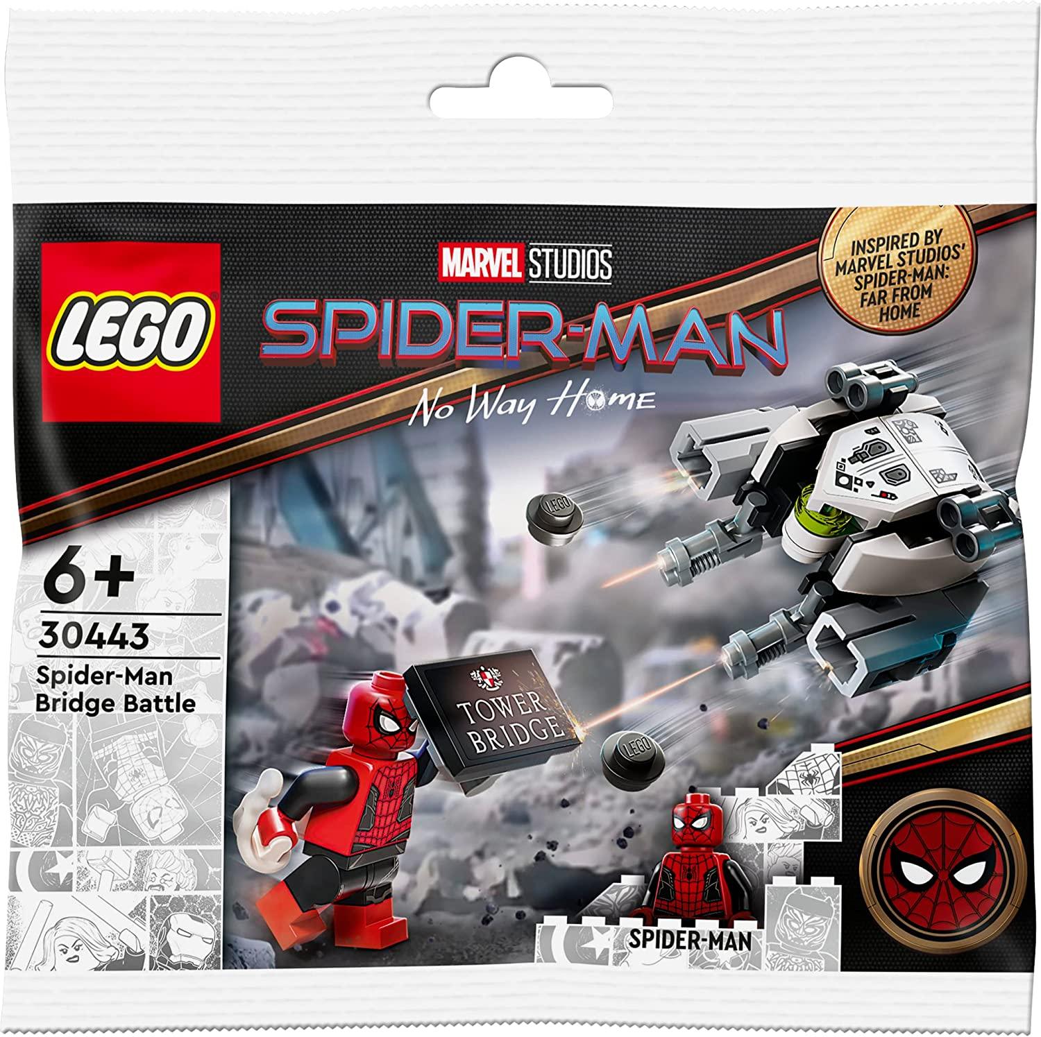 LEGO Marvel Spider-Man Bridge Battle Building Kit for Ages 6+ - FunCorp India