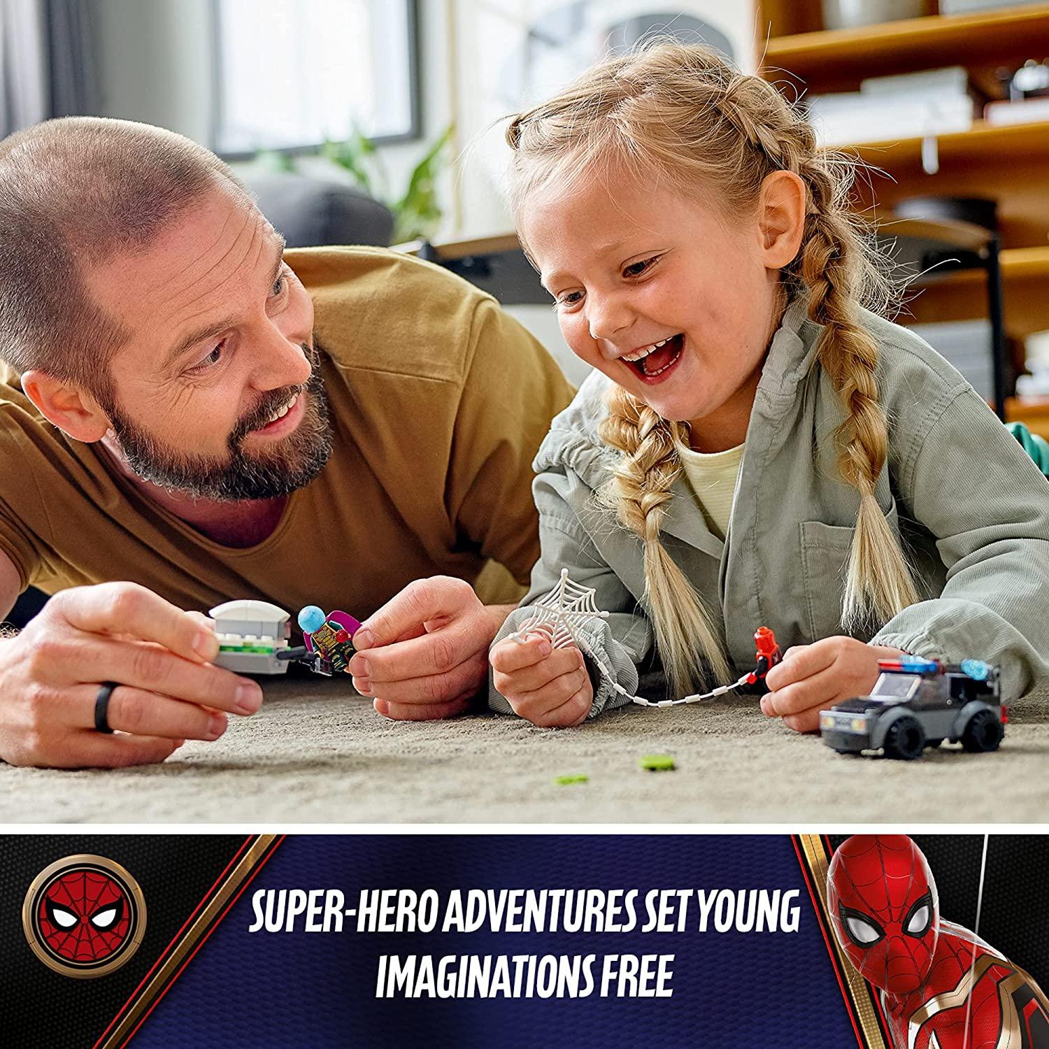 LEGO Marvel Spider-Man vs. Mysterio’s Drone Attack Building Kit for Ages 5+ - FunCorp India