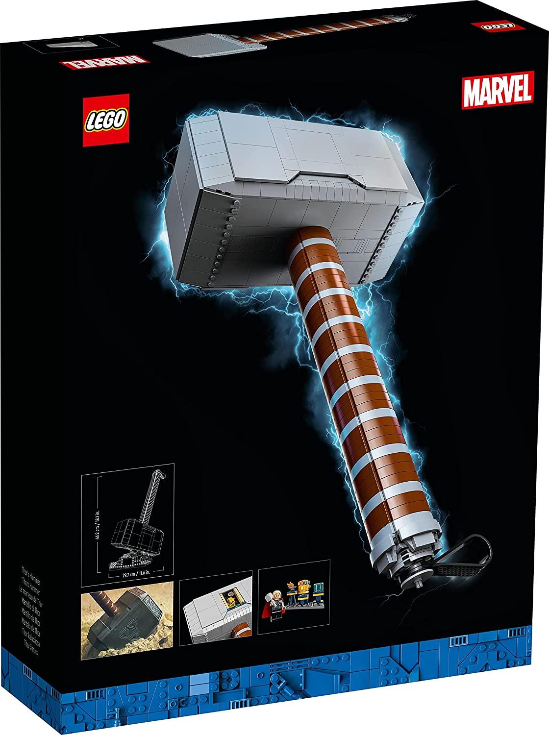 LEGO Marvel Thor’s Hammer Building Kit for Ages 16+ - FunCorp India
