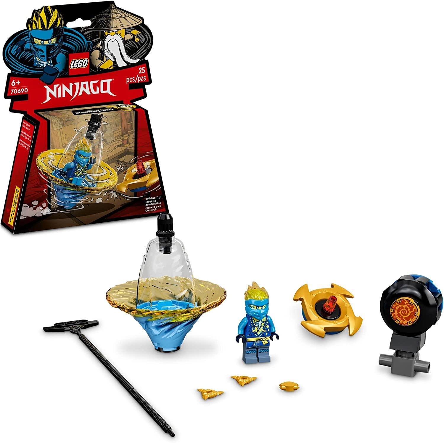 LEGO Ninjago Jay's Spinjitzu Ninja Training Building Kit for Ages 6+ - FunCorp India