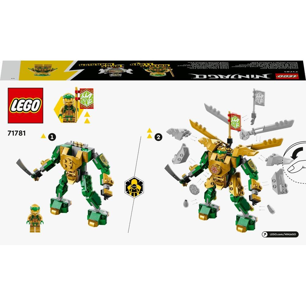 LEGO Ninjago Lloyd’s Mech Battle EVO Building Kit For Ages 6+