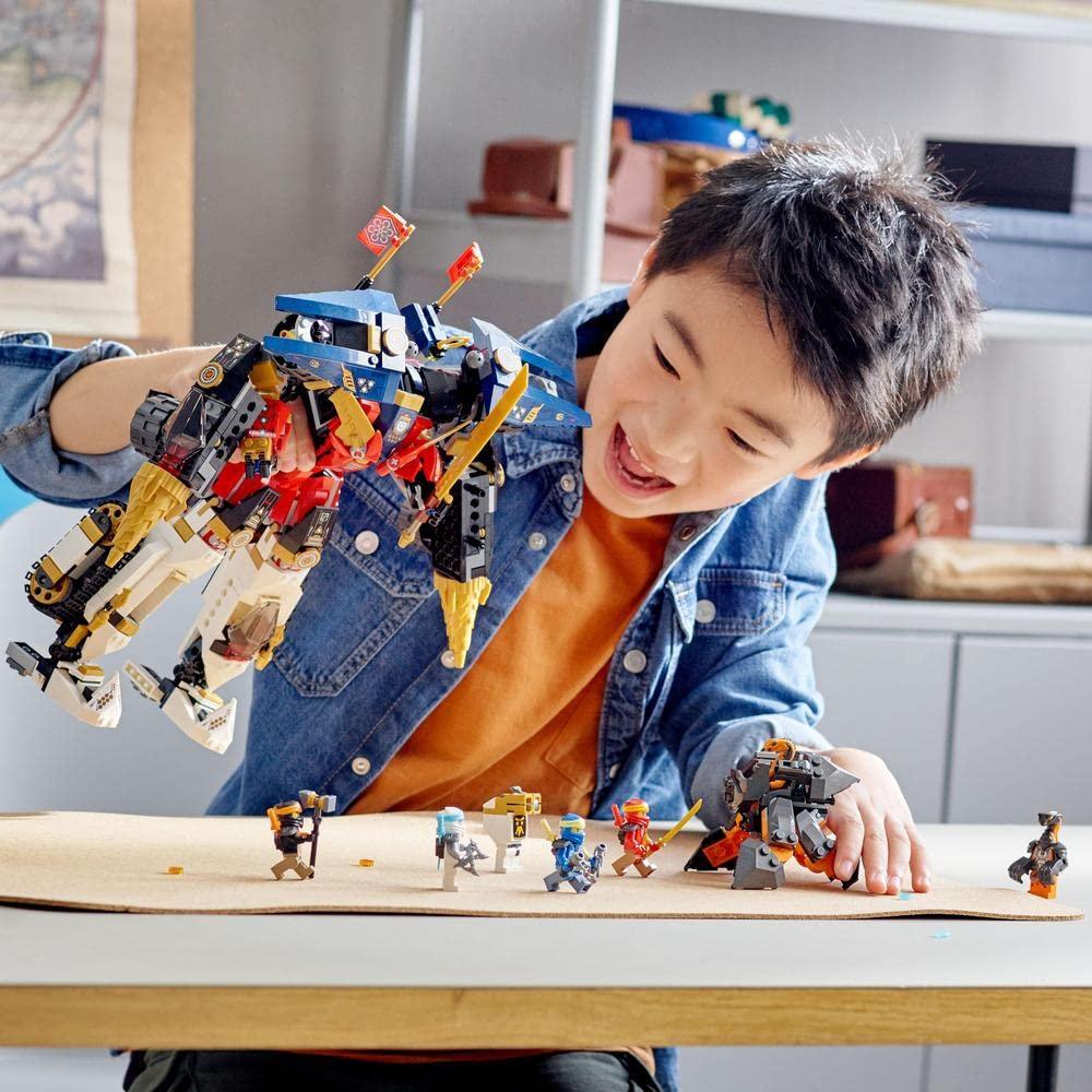 LEGO Ninjago Ninja Ultra Combo Mech Building Kit for Ages 9+ - FunCorp India