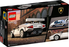 LEGO Speed Champions Lamborghini Countach Car Model Building Kit for Ages 8+ - FunCorp India