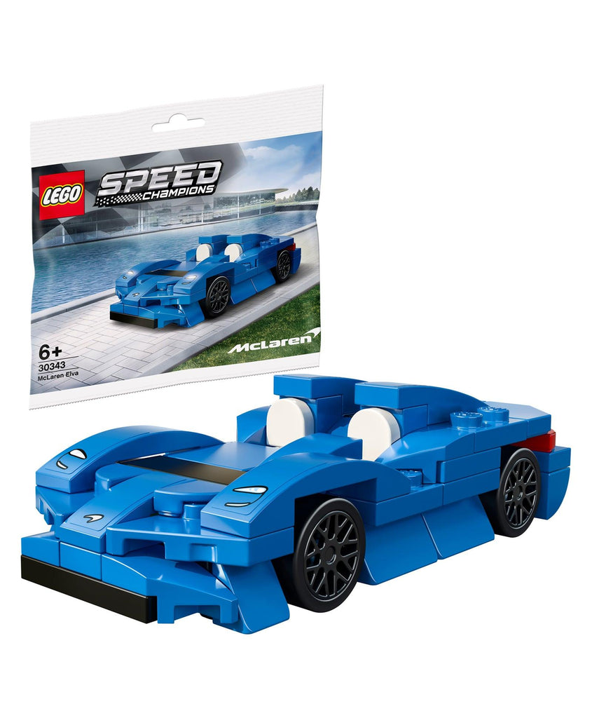 LEGO Speed Champions McLaren Elva Building Kit for Ages 6+
