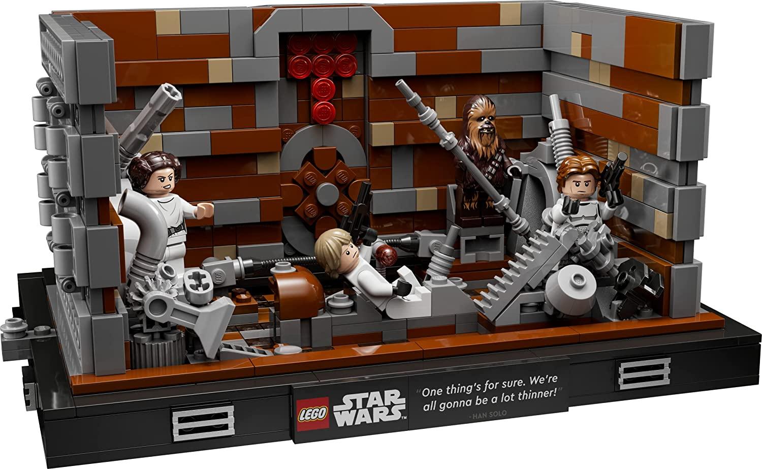 LEGO Star Wars Death Star Trash Compactor Diorama Building Kit for Ages 16+ - FunCorp India