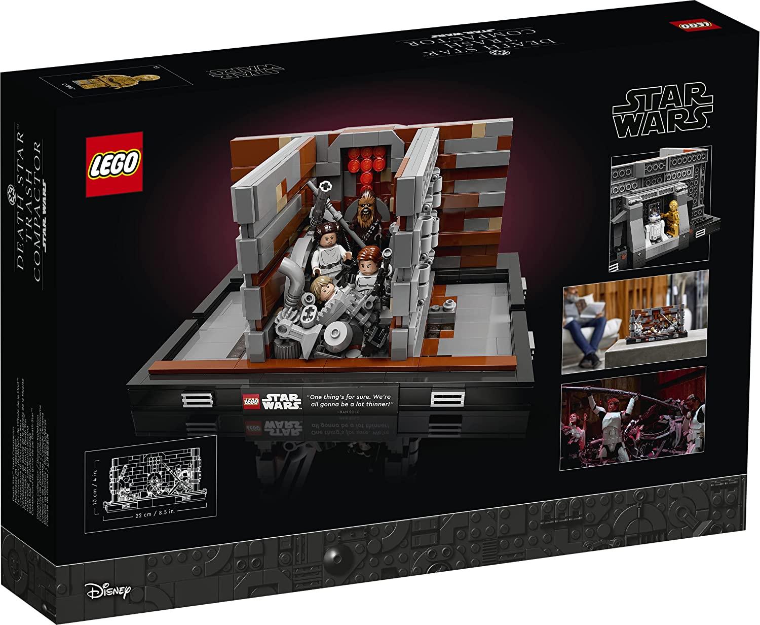 LEGO Star Wars Death Star Trash Compactor Diorama Building Kit for Ages 16+ - FunCorp India