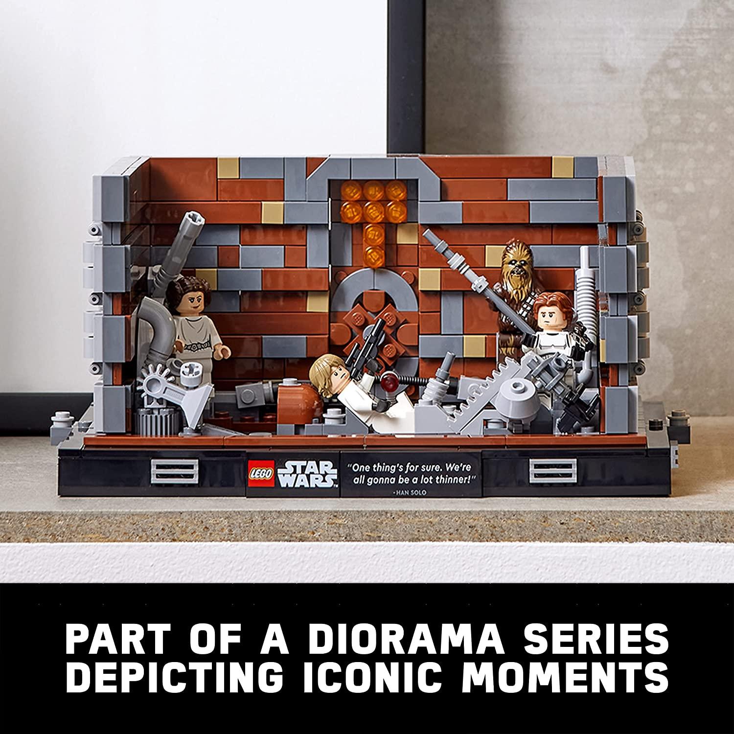 LEGO Star Wars Death Star Trash Compactor Diorama Building Kit for Ages 16+ - FunCorp India