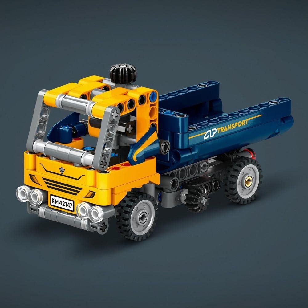 LEGO Technic 2in1 Dump Truck Building Kit For Ages 7+