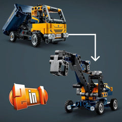 LEGO Technic 2in1 Dump Truck Building Kit For Ages 7+