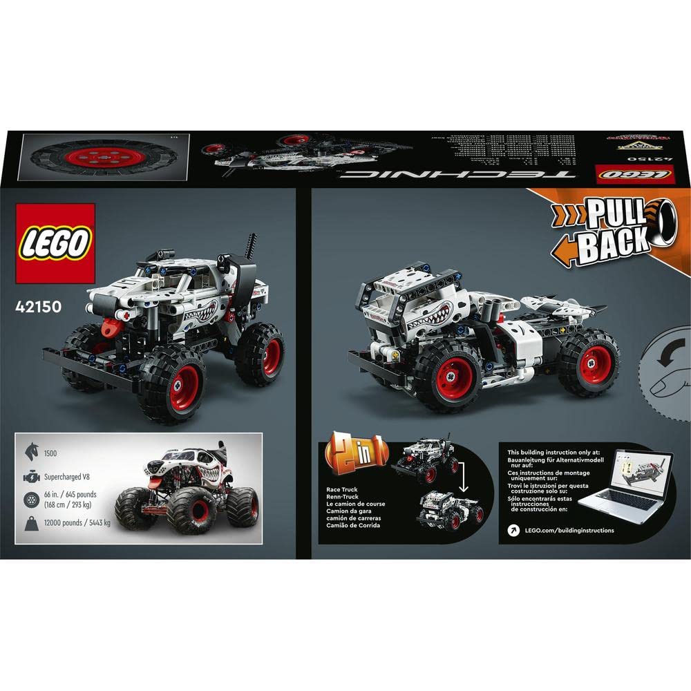 LEGO Technic 2in1 Monster Jam Monster Mutt Dalmatian Building Kit For Ages 7+