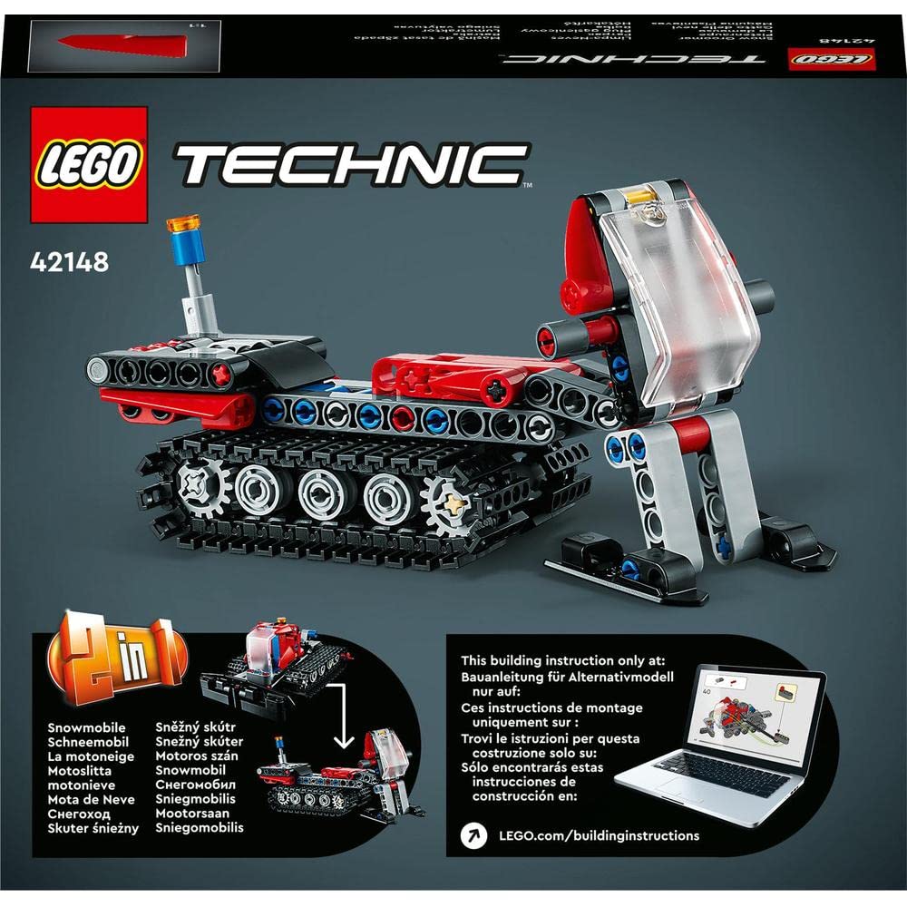 LEGO Technic 2in1 Snow Groomer Building Kit For Ages 7+