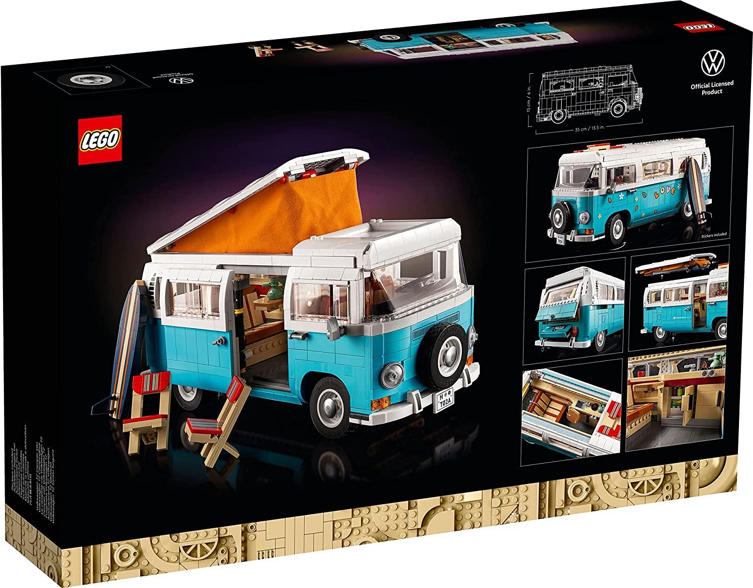 LEGO Volkswagen T2 Camper Van Building Kit for Adults - FunCorp India