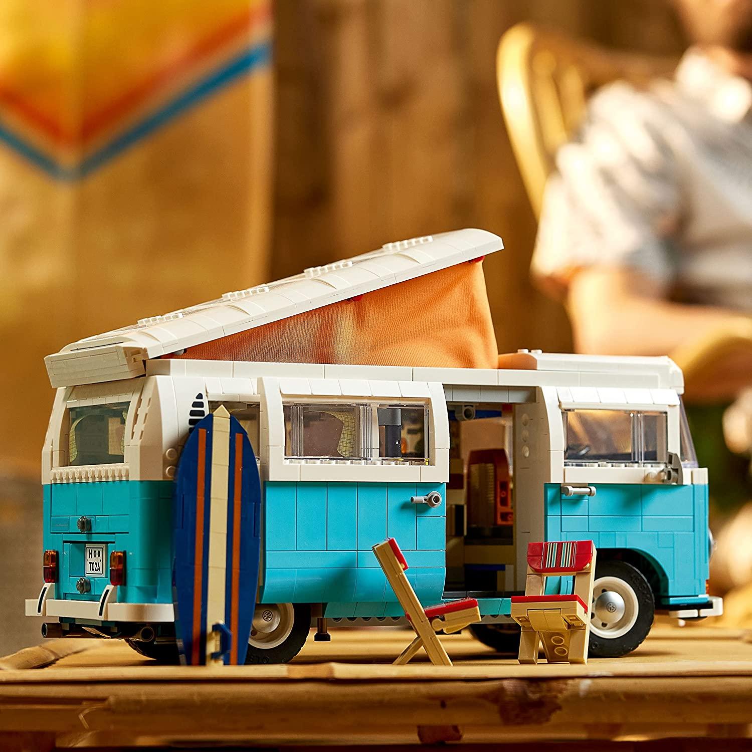 LEGO Volkswagen T2 Camper Van Building Kit for Adults - FunCorp India