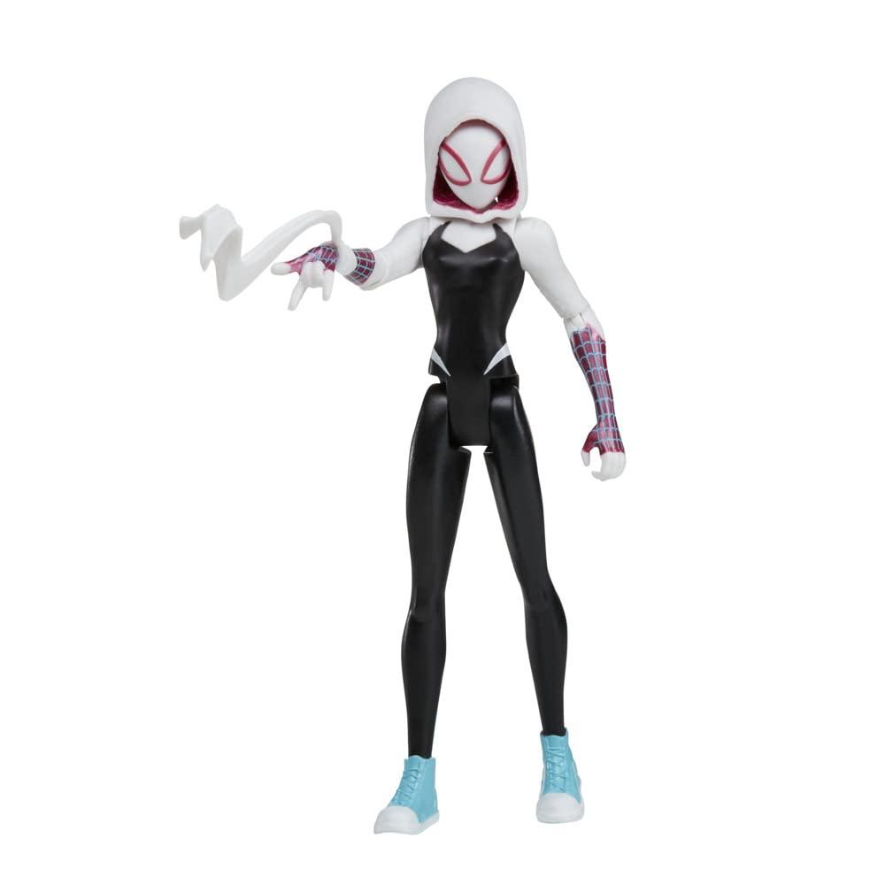 Marvel Spider-Man: Across The Spider-Verse Spider-Gwen 6-Inch-Scale Action Figure with Web Accessory Toy - FunCorp India