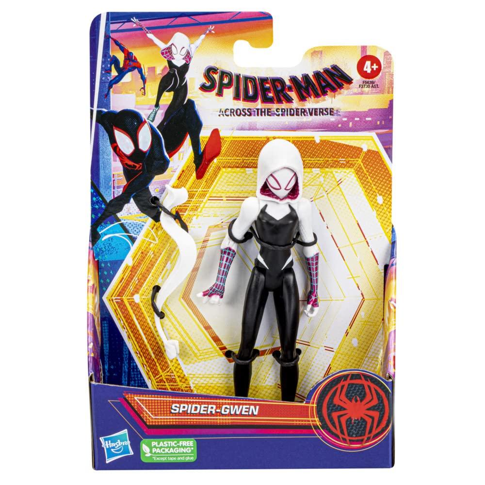 Marvel Spider-Man: Across The Spider-Verse Spider-Gwen 6-Inch-Scale Action Figure with Web Accessory Toy - FunCorp India