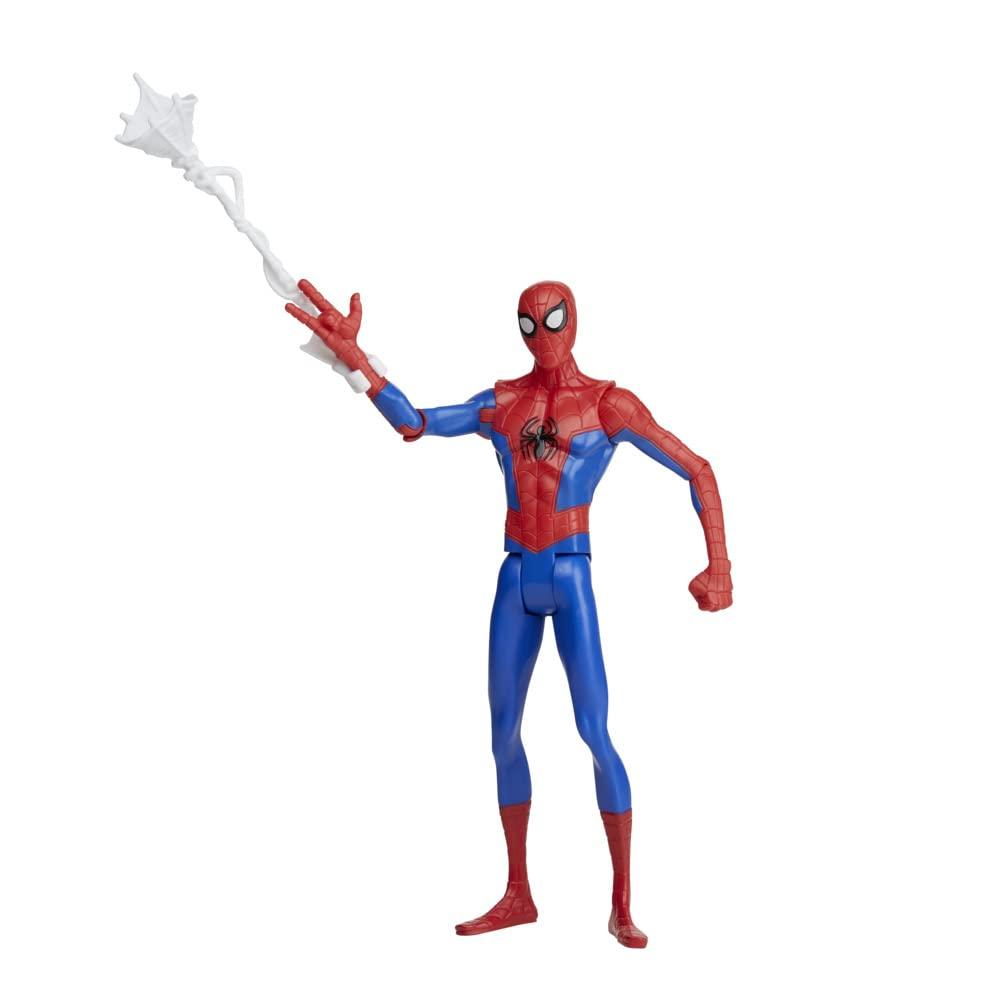 Marvel Spider-Man: Across The Spider-Verse Spider-Man 6-Inch-Scale Action Figure with Web Accessory Toy - FunCorp India