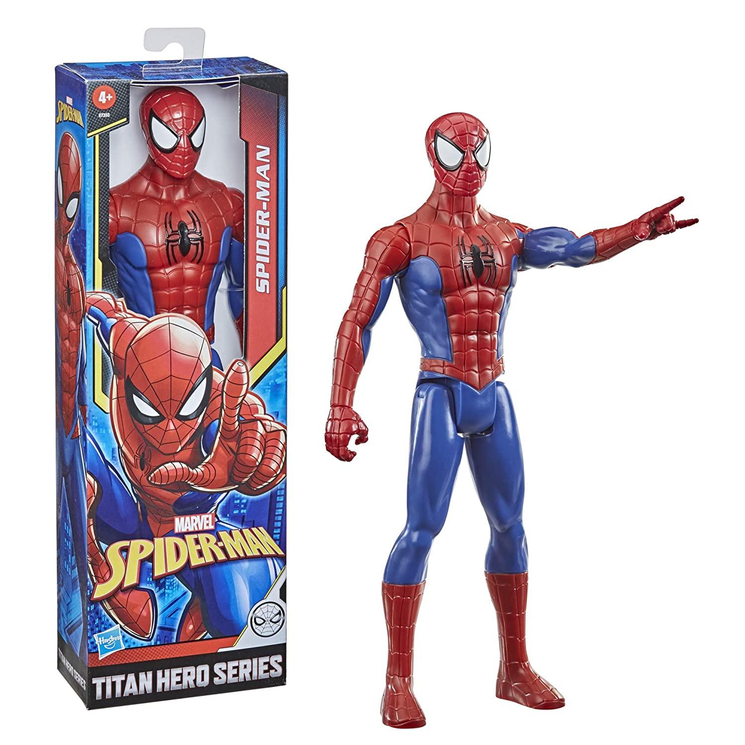 Marvel Spider-Man Titan Hero Series Spider-Man 12-inch-scale Super Hero Action Figure for Ages 4+ - FunCorp India