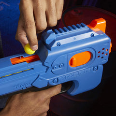 Nerf Rival Charger Mxx-1200 Motorized Blaster, 12-Round Capacity, 100 FPS Velocity, Includes 24 Rival Rounds, Team Blue - FunCorp India