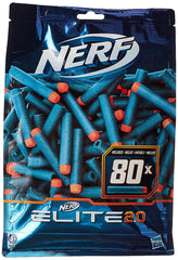 Nerf Elite 2.0 80-Dart Refill Pack ,Includes 80 Official Nerf Elite 2.0 Darts, Compatible With All Nerf Elite Blasters - FunCorp India