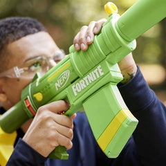 Nerf Fortnite SMG-Zesty Elite Dart Blaster,Removable Stock, Barrel and 10-Dart Clip, 10 Nerf Elite Darts - FunCorp India