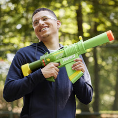 Nerf Fortnite SMG-Zesty Elite Dart Blaster,Removable Stock, Barrel and 10-Dart Clip, 10 Nerf Elite Darts - FunCorp India