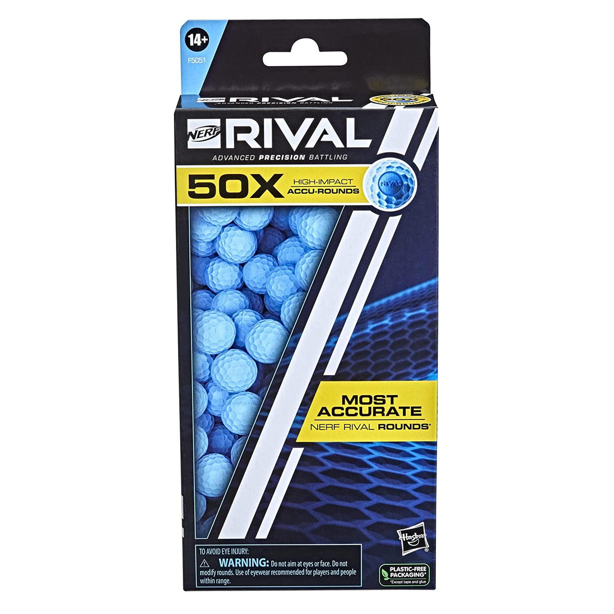 Nerf Rival 50 Accu-Round Refill, Includes 50 Nerf Rival Accu-Rounds, The Most Accurate Nerf Rival Rounds - FunCorp India