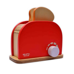 Nesta Toys Wooden Bread Pop-up Toaster - Kitchen Cooking Toy for Ages 3+ - FunCorp India