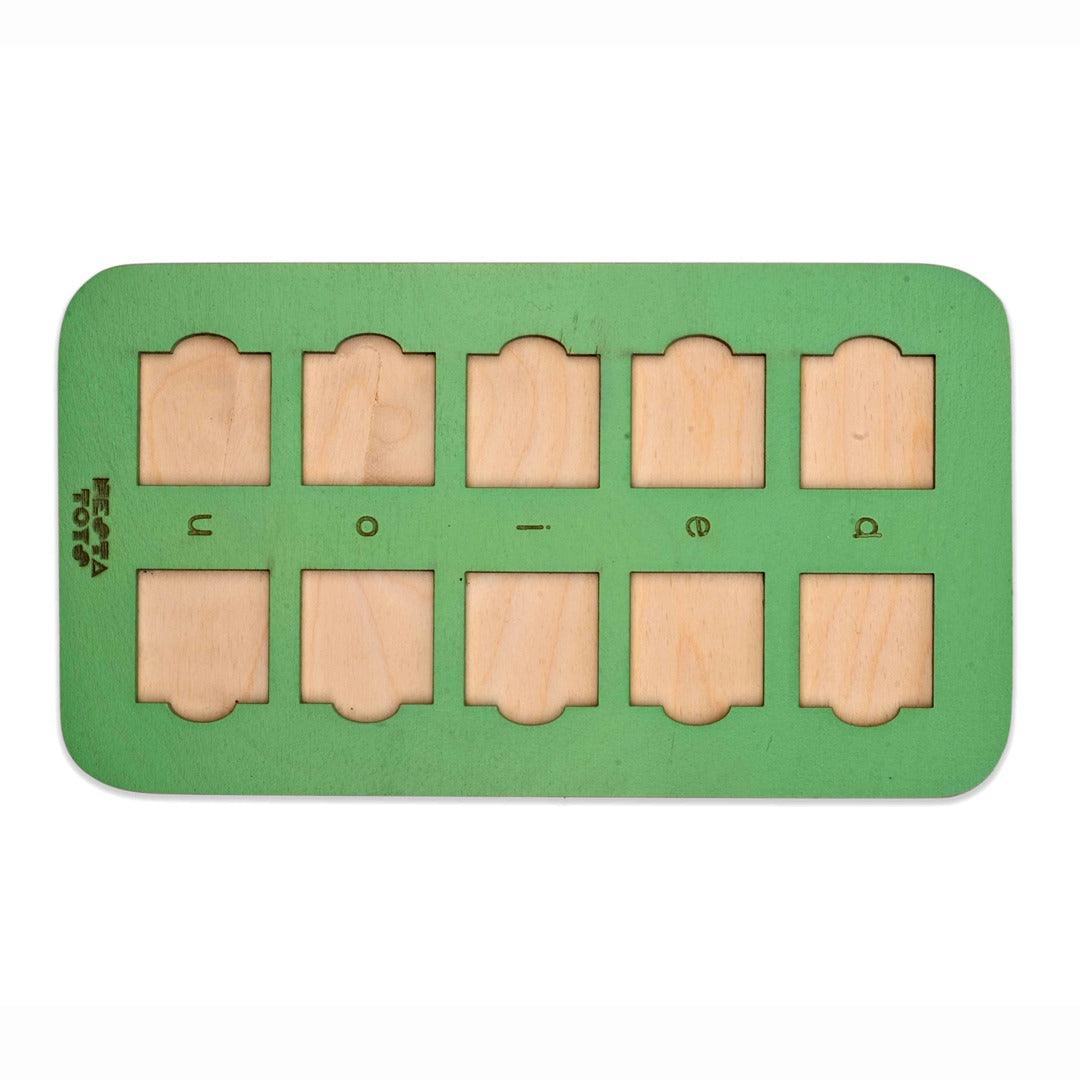 Nesta Toys CVC Board - 3 Letter Word Builder Phonics Toy for Kids - FunCorp India