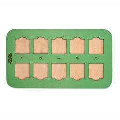 Nesta Toys CVC Board - 3 Letter Word Builder Phonics Toy for Kids - FunCorp India